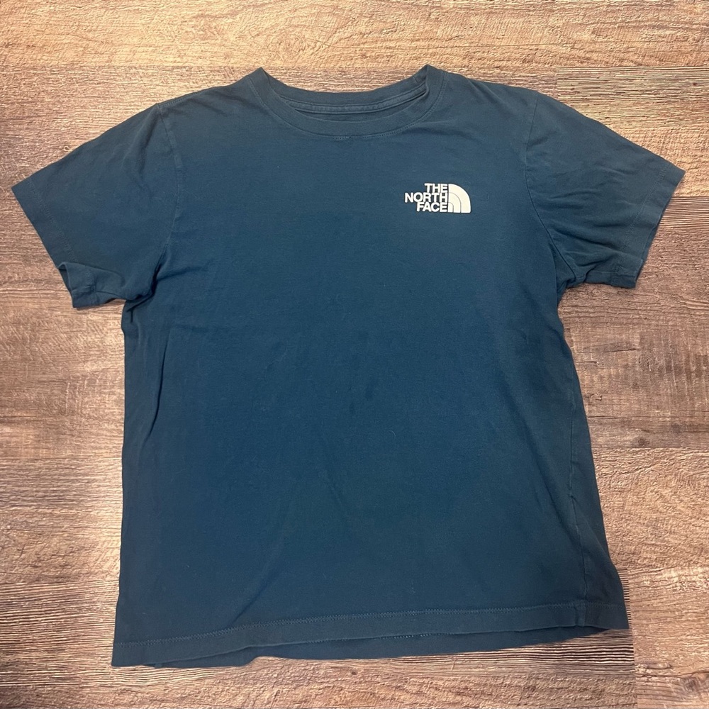 The North Face Blue Tee